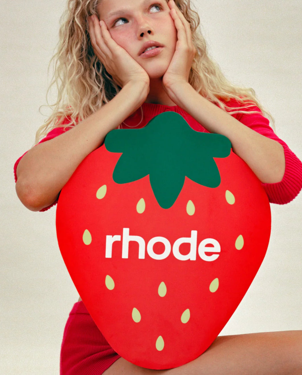Strawberry glaze peptide lip treatment