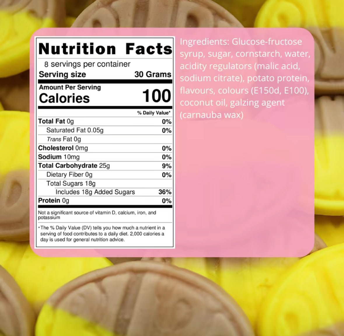 Bubs banana caramel