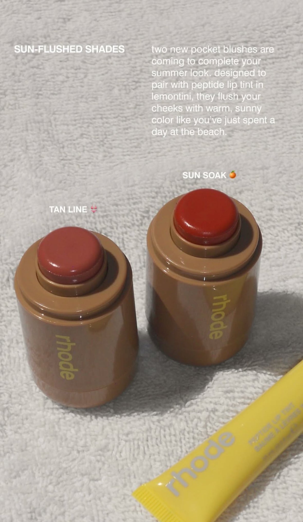 Summer pocket blush limited edition