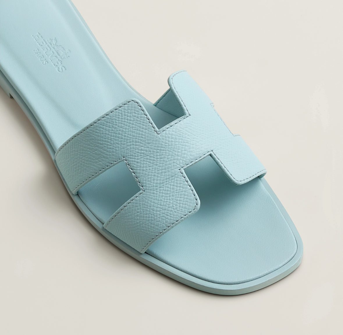 Oran sandal - Bleu Brume