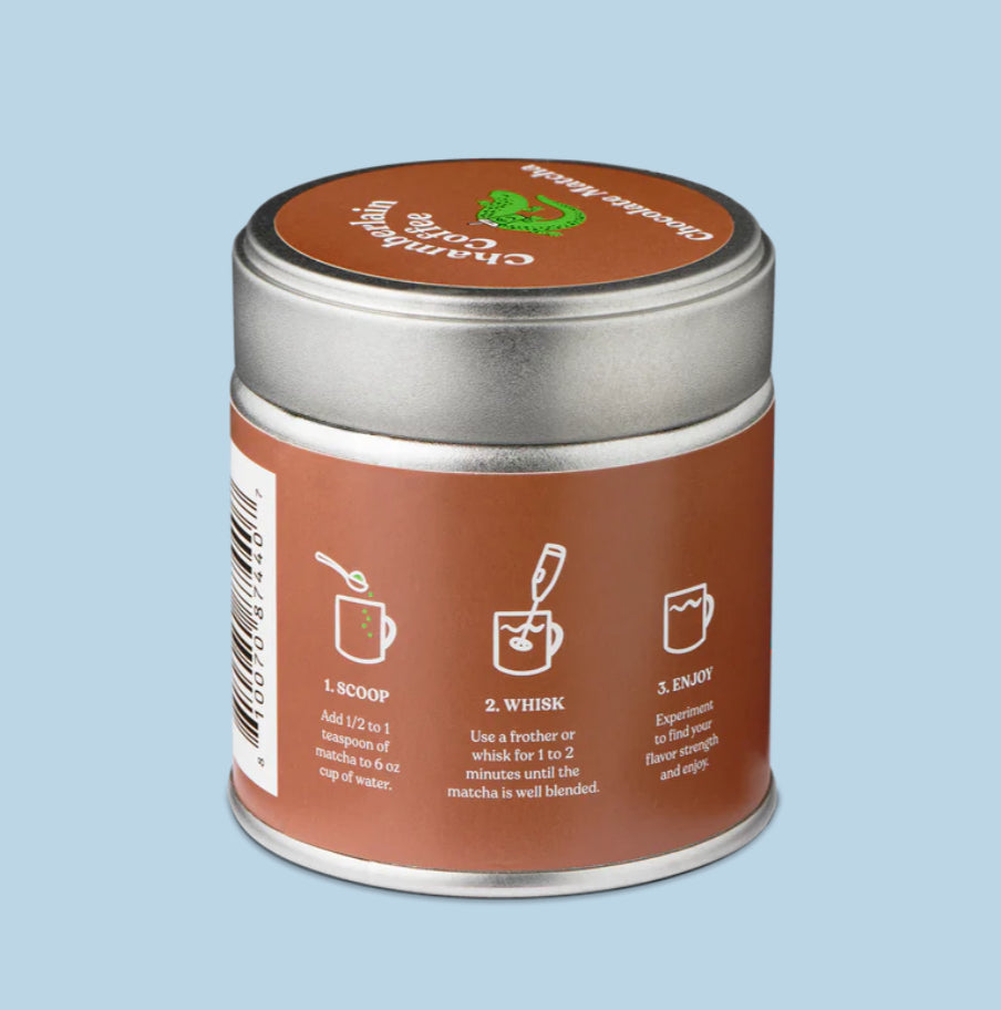 Chamberlain chocolate matcha green tea powder
