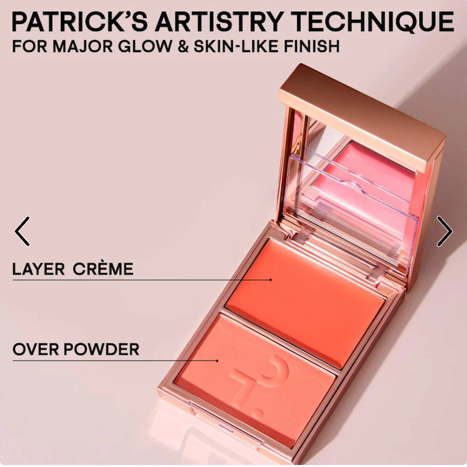 PATRICK TA - Major Headlines Double-Take Crème & Powder Blush Duo