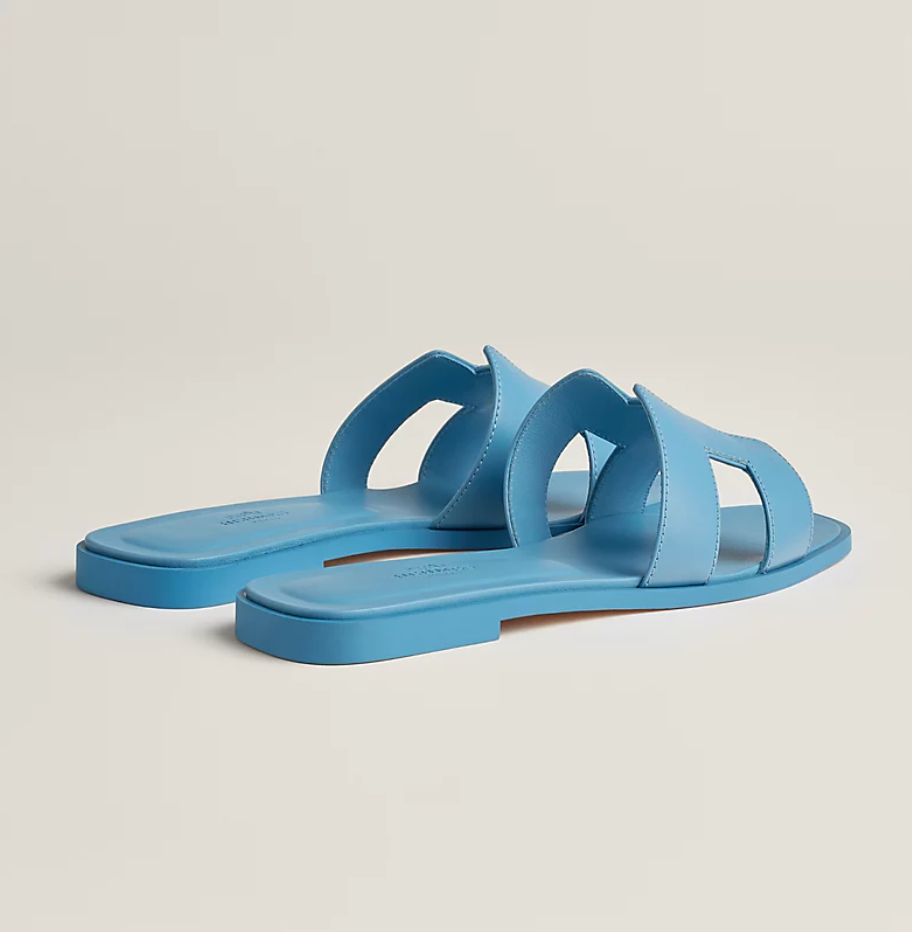 Oran sandal - Bleu Cameo