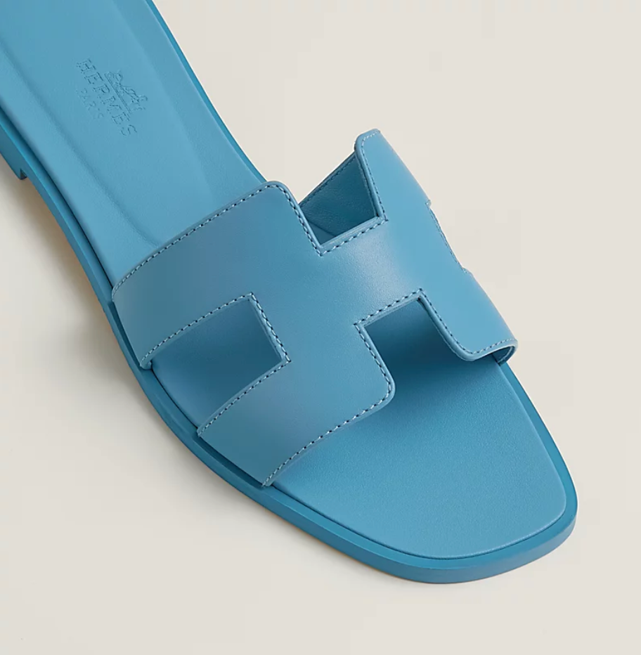 Oran sandal - Bleu Cameo