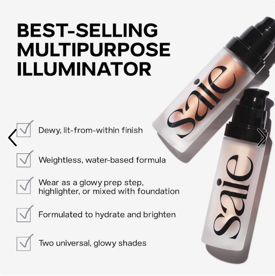 Saie - Glowy Super Gel Lightweight Dewy Multipurpose Illuminator