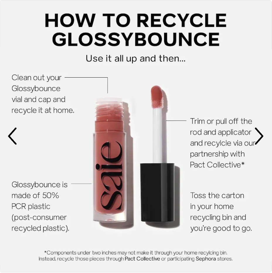 Saie - Glossybounce™ High-Shine Hydrating Lip Gloss Oil