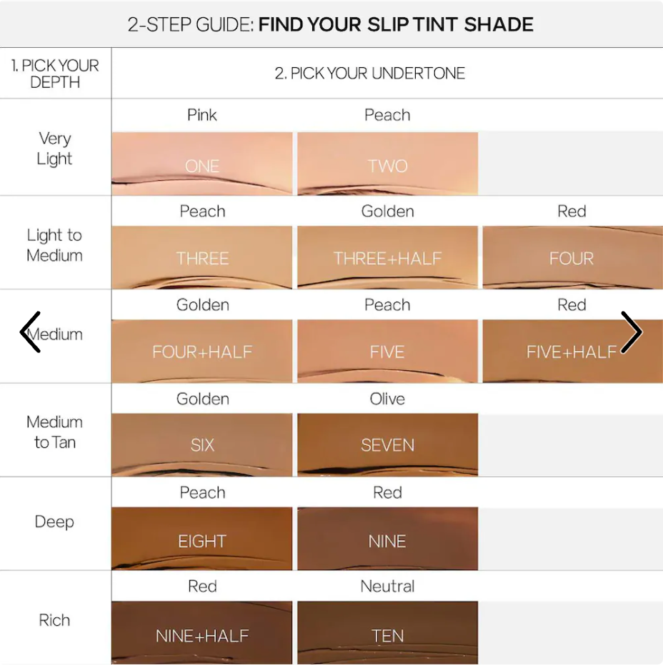 Saie - Slip Tint – Lightweight Tinted Moisturizer with Mineral Zinc SPF 35 and Hyaluronic Acid
