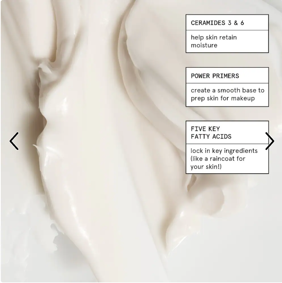 Glossier - Priming Moisturizer Rich Face Cream with Ceramides
