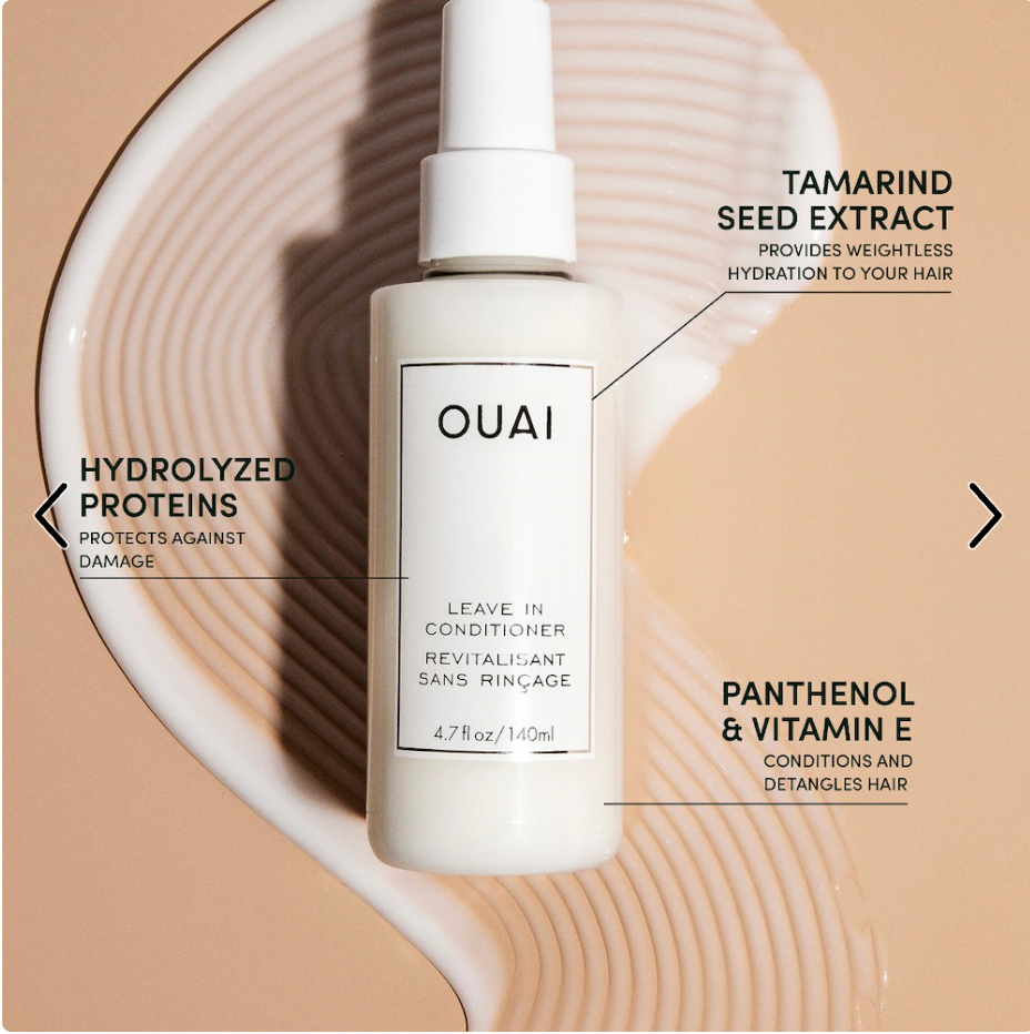 OUAI - Detangling and Frizz Fighting Leave In Conditioner