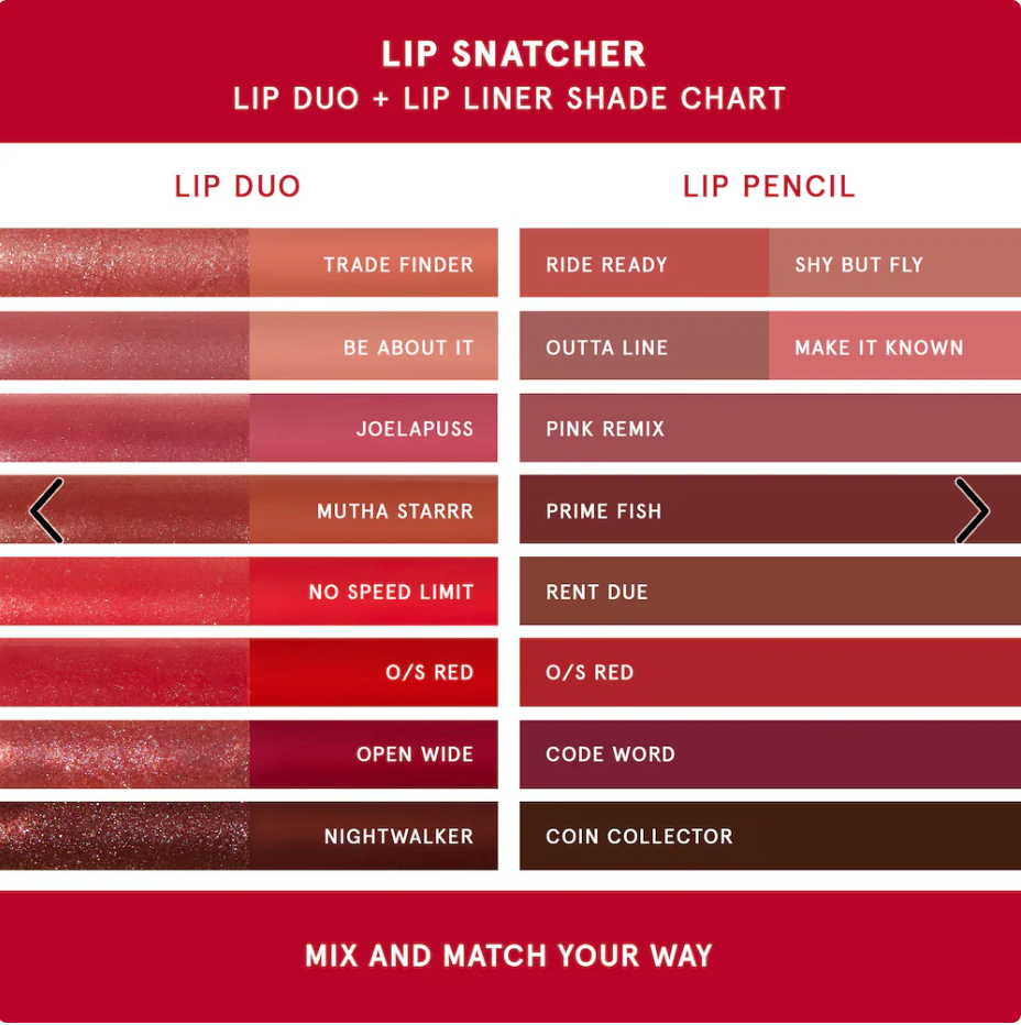 ONE/SIZE by Patrick Starrr - Lip Snatcher Hydrating Liquid Lipstick and Lip Gloss Duo