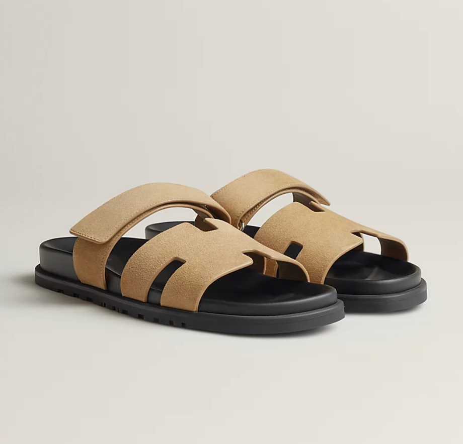 Chypre sandal - Beige Albâtre