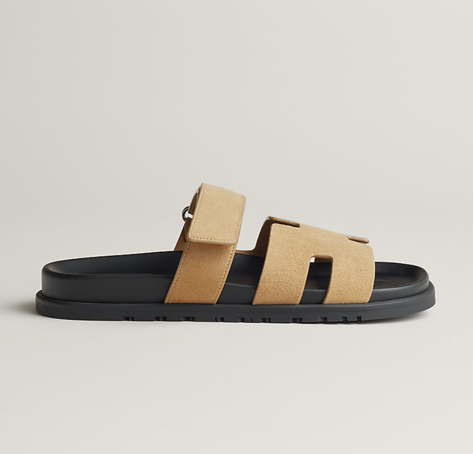 Chypre sandal - Beige Albâtre