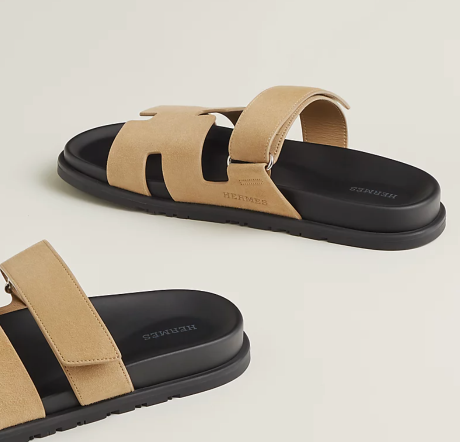Chypre sandal - Beige Albâtre