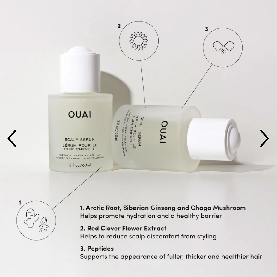 OUAI - Hydrating Scalp Serum for Healthy, Fuller Looking Hair