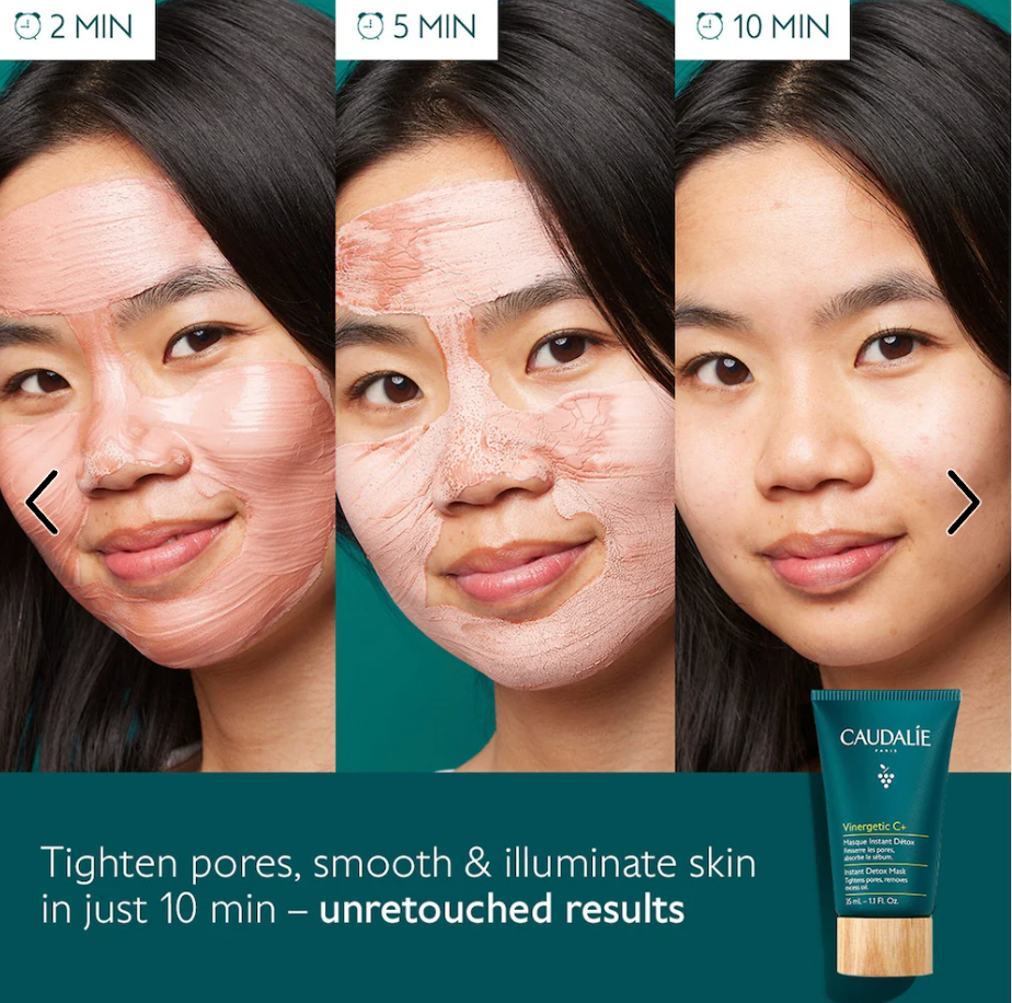 Caudalie - Pore Minimizing Instant Detox Mask