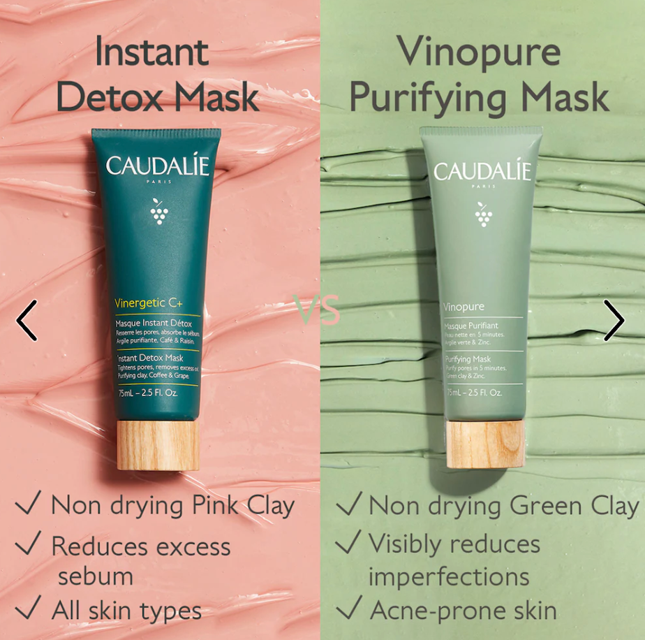 Caudalie - Pore Minimizing Instant Detox Mask