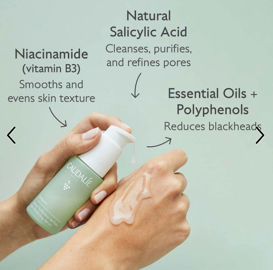 Caudalie - Vinopure Natural Salicylic Acid Pore Minimizing Serum