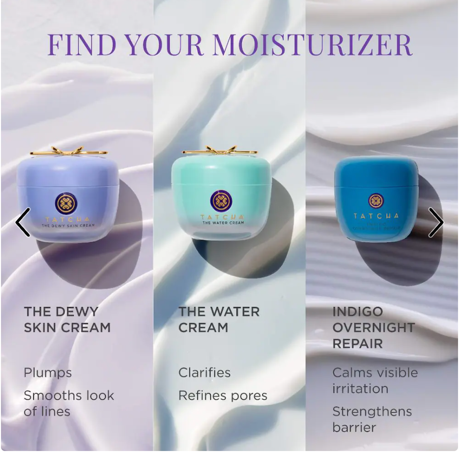 Tatcha - The Dewy Skin Cream Plumping & Hydrating Moisturizer
