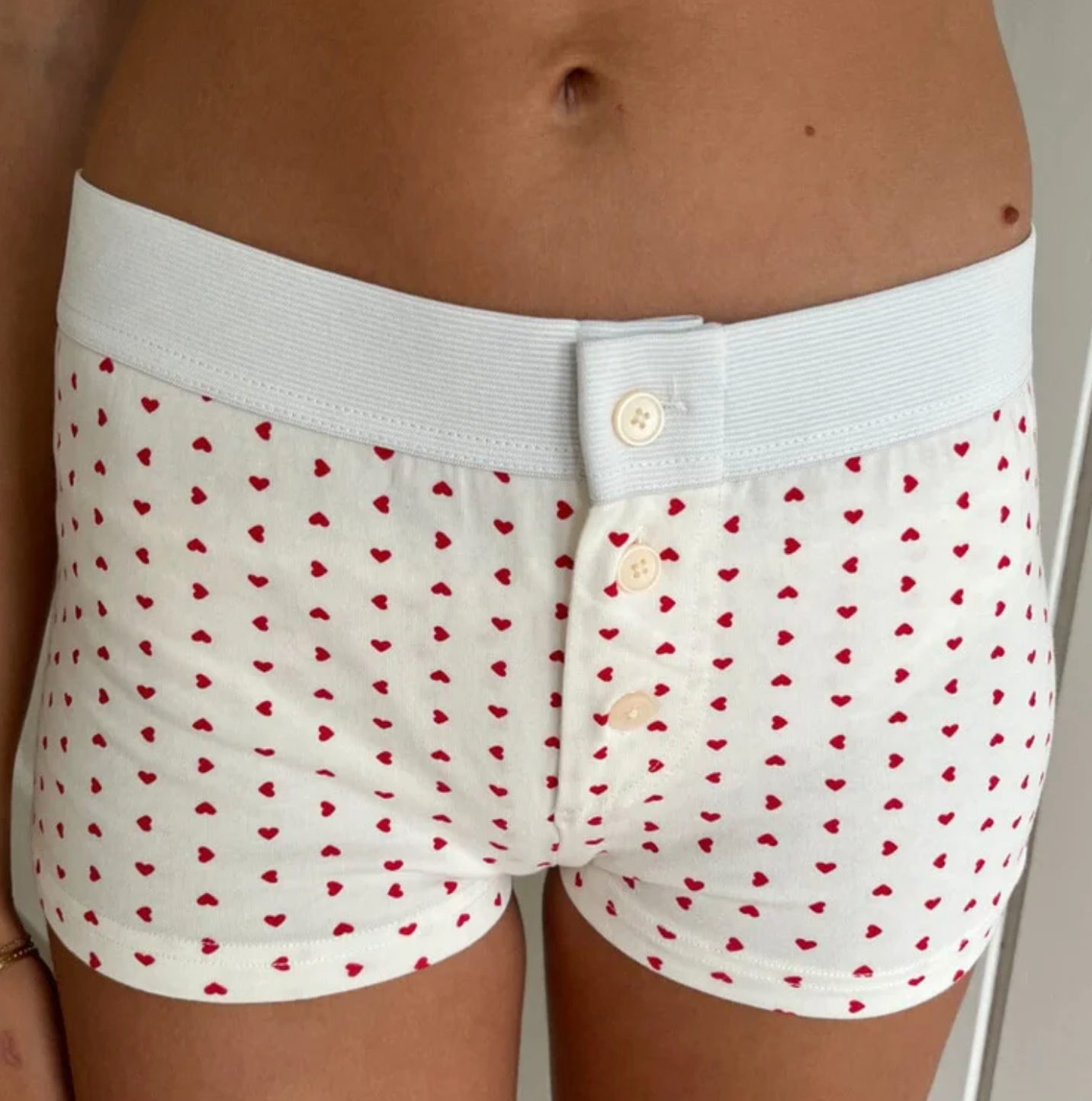 BOY SHORT HEART UNDERWEAR