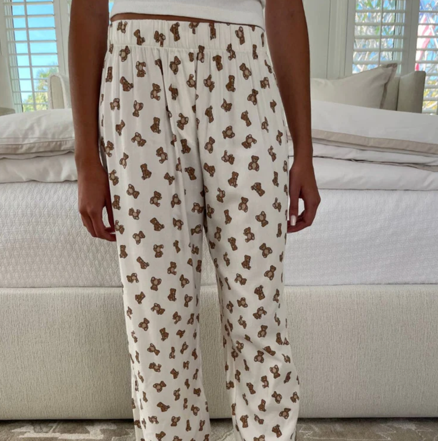 KIERA TEDDY BEAR PJ PANTS