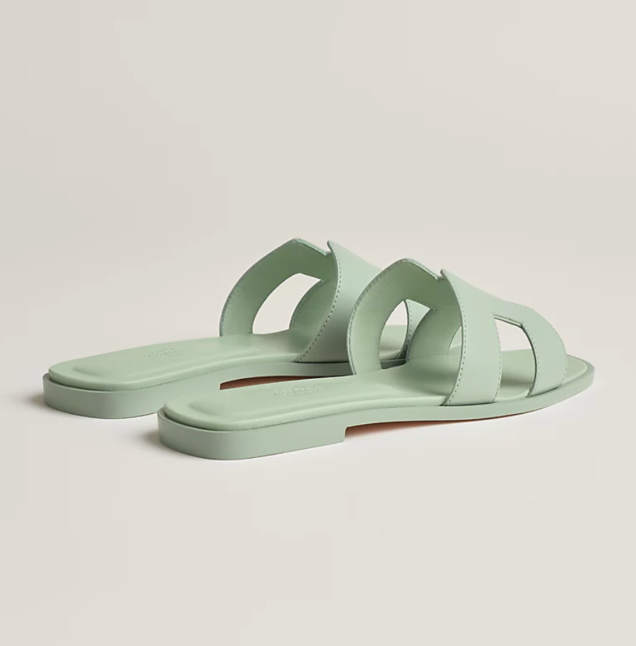 Oran sandal - vert d'eau
