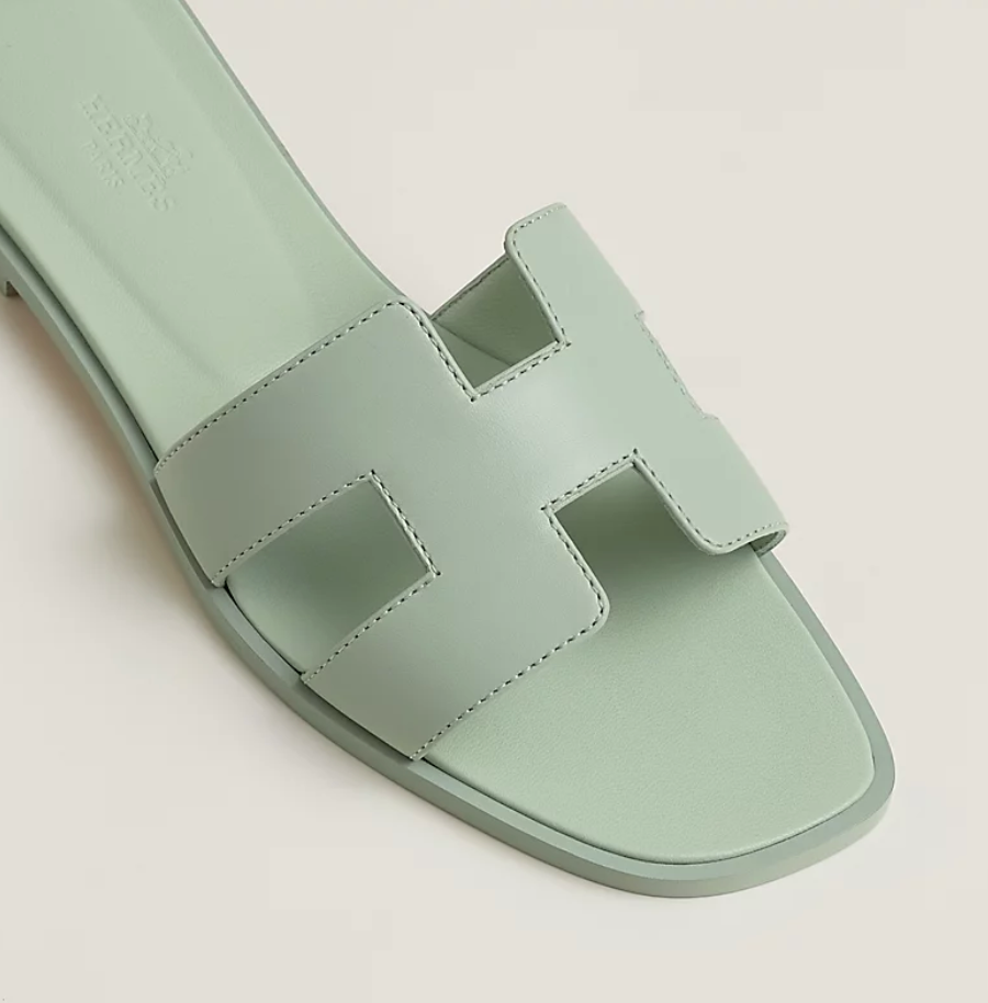Oran sandal - vert d'eau