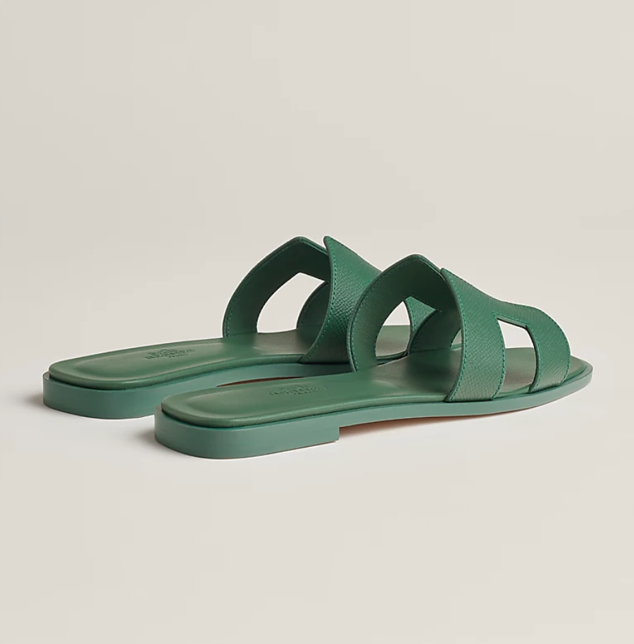 Oran sandal - vert lierre