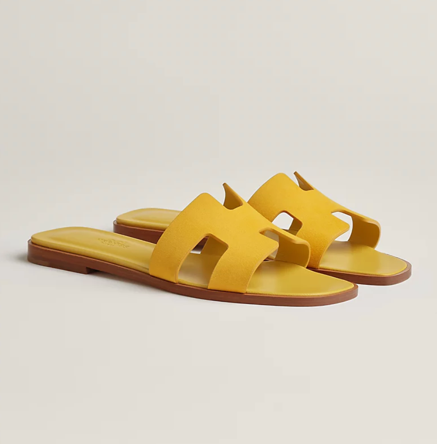 Oran sandal - jaune bouton d'or