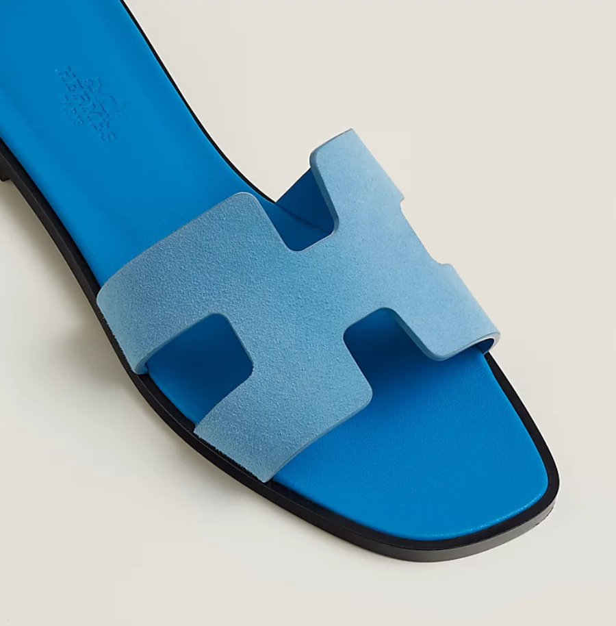 Oran sandal - bleu cameo