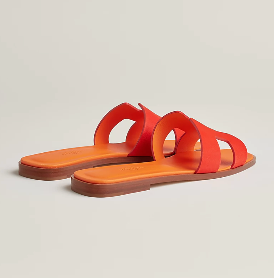 Oran sandal - rouge écarlate