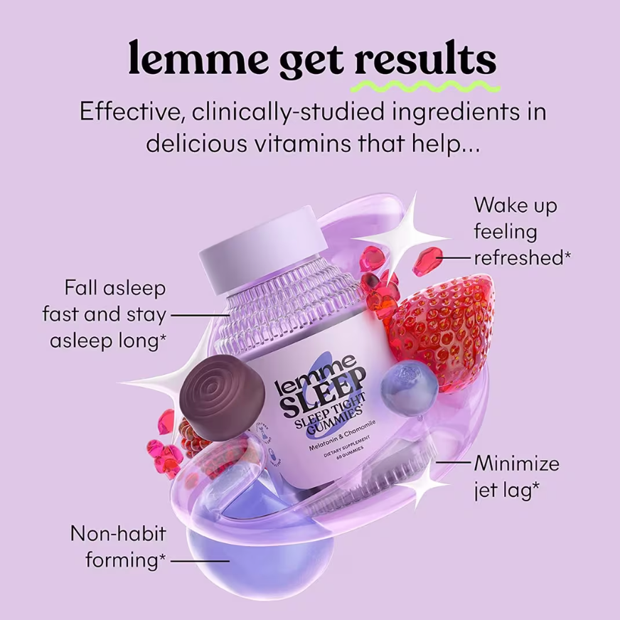 Lemme Sleep: Sleep Tight Gummies