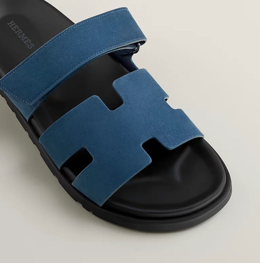 Chypre sandal - bleu turquin