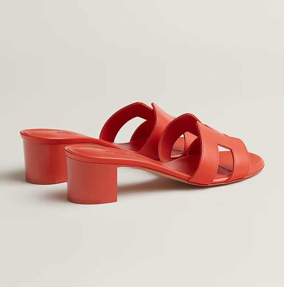 Oasis sandal - orange capucine