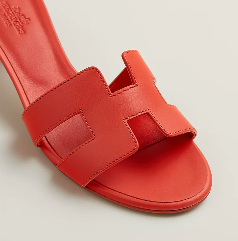 Oasis sandal - orange capucine
