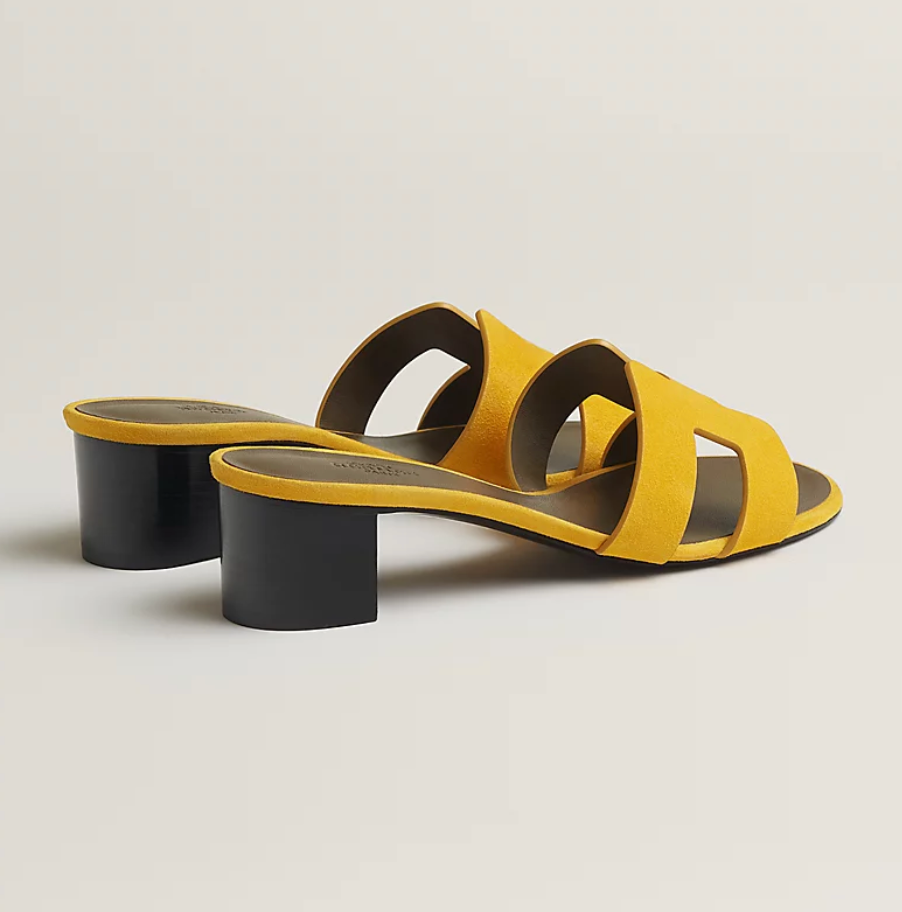 Oasis sandal - jaune topaze