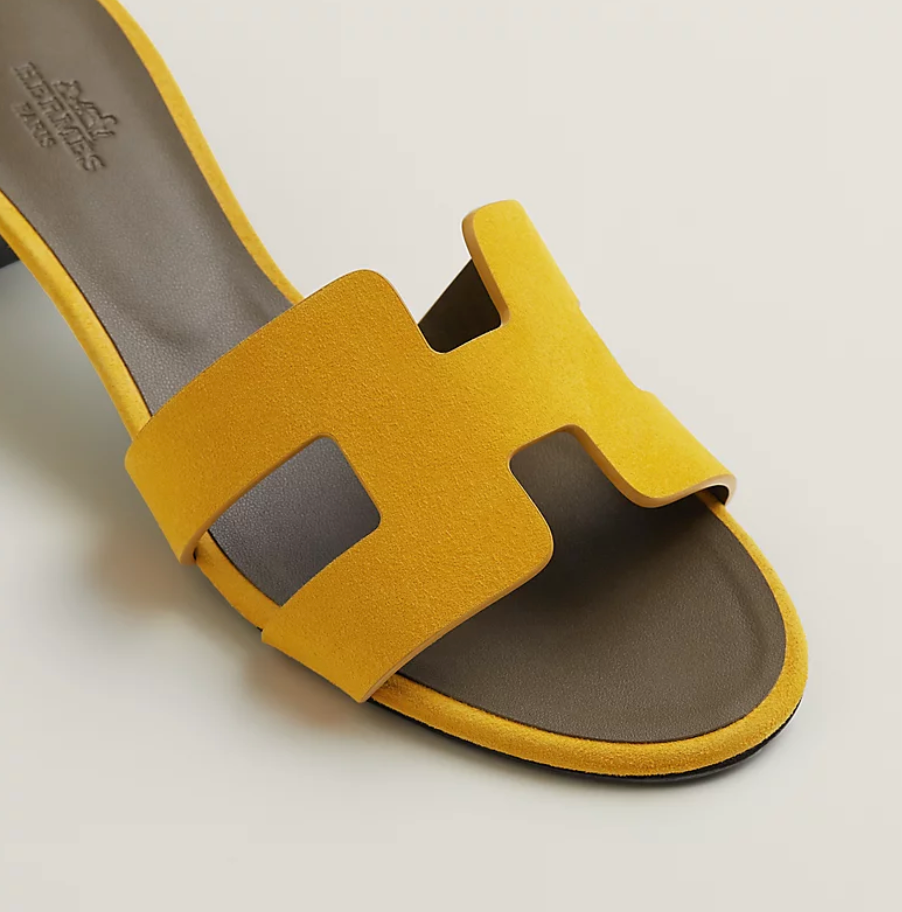 Oasis sandal - jaune topaze