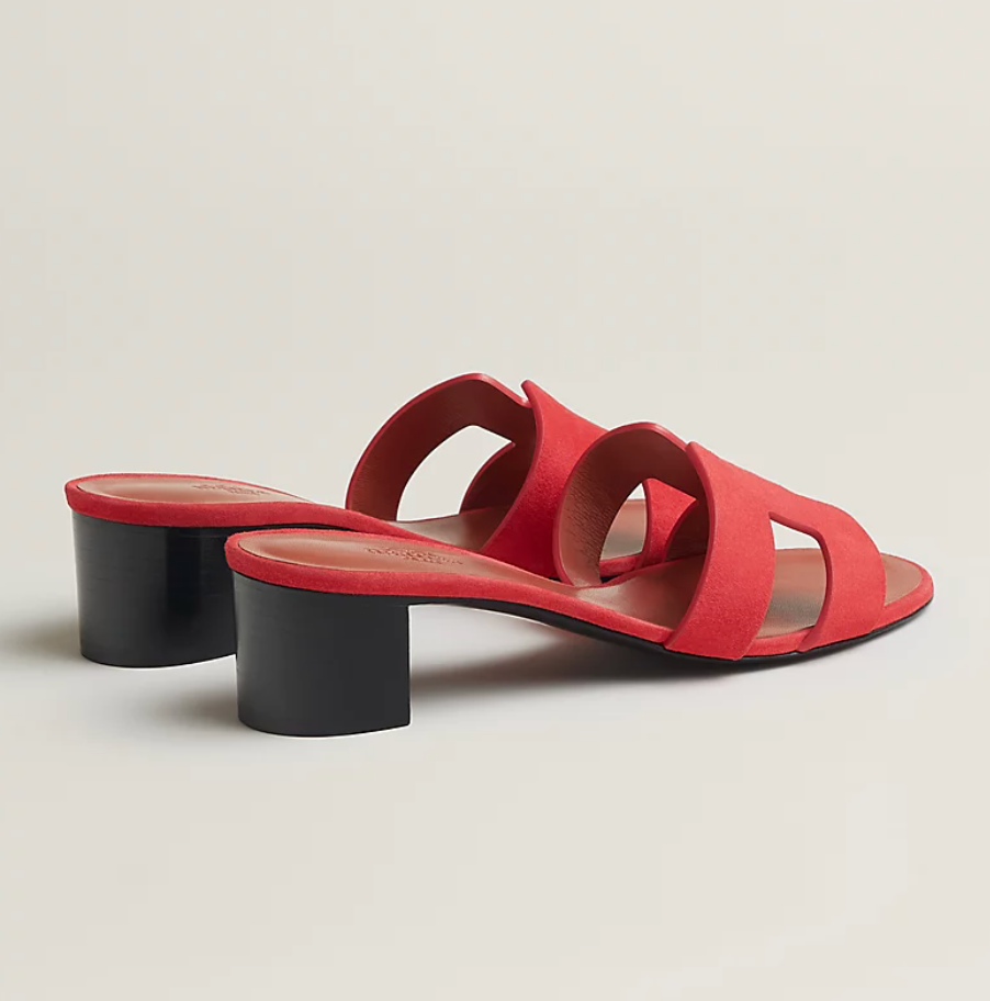 Oasis sandal - rouge cinétique