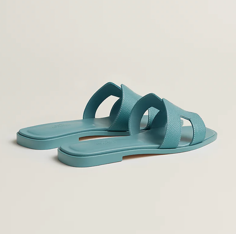 Oran sandal - bleu minéral