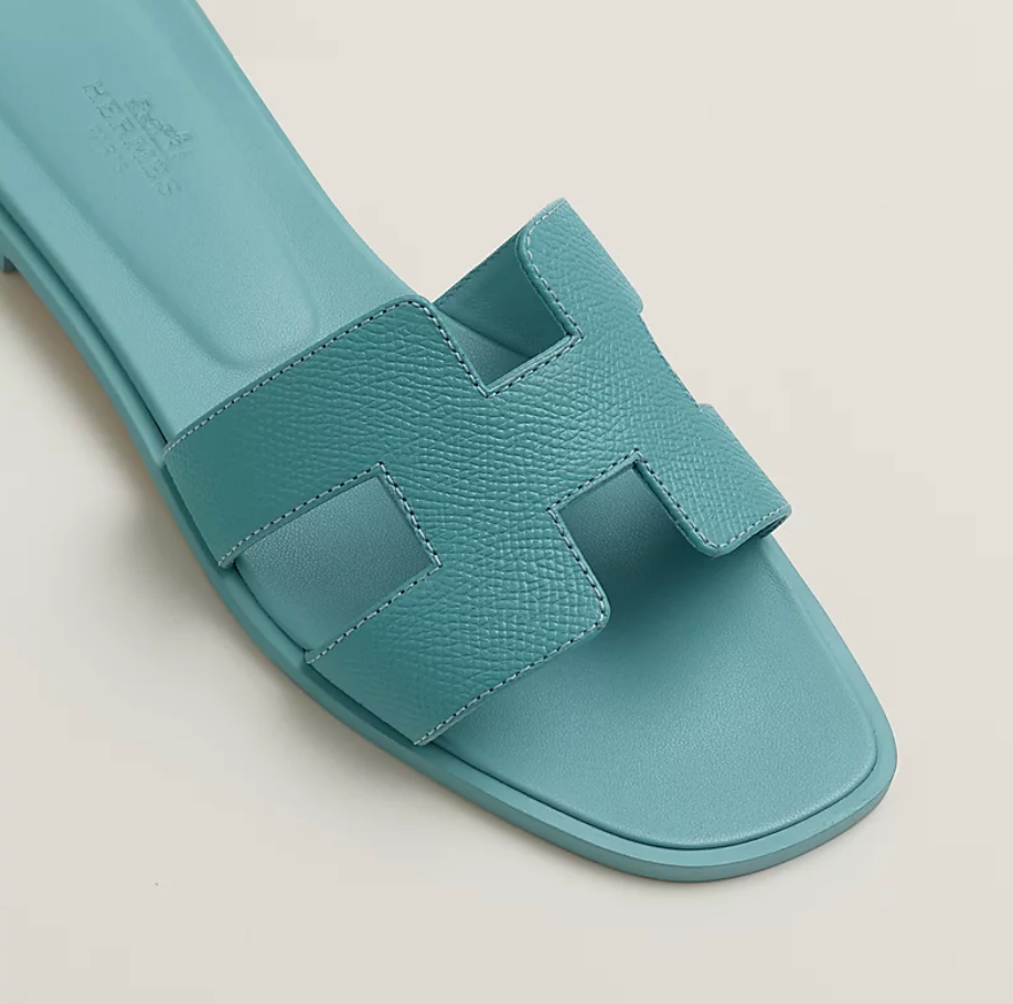 Oran sandal - bleu minéral