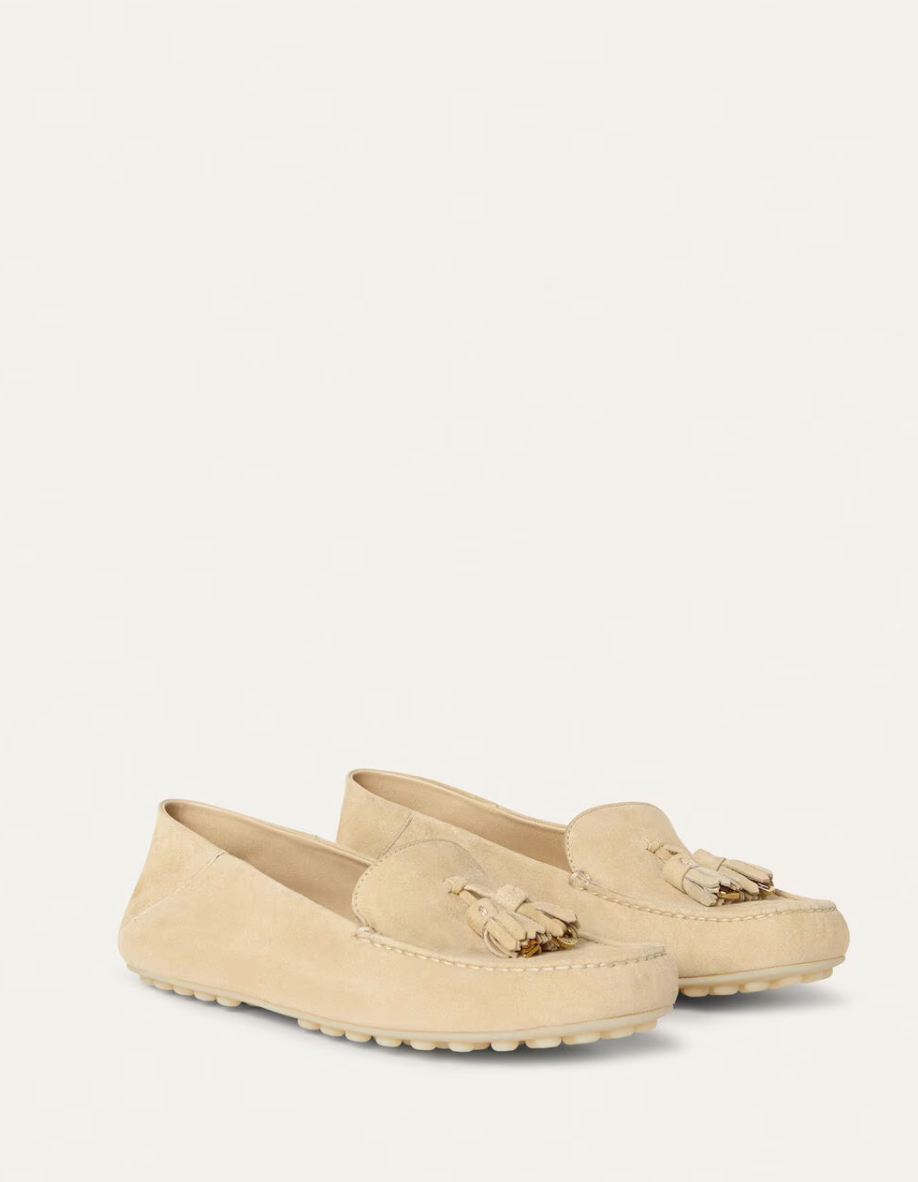 Dot Sole Walk Loafers - Melonpan