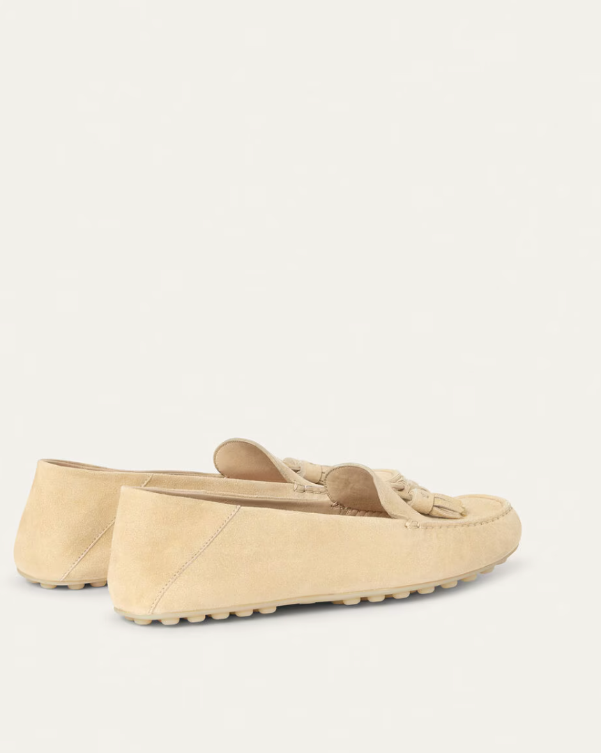 Dot Sole Walk Loafers - Melonpan