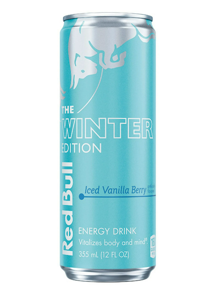 Red Bull Winter Edition Iced Vanilla Berry, 12 Fl Oz