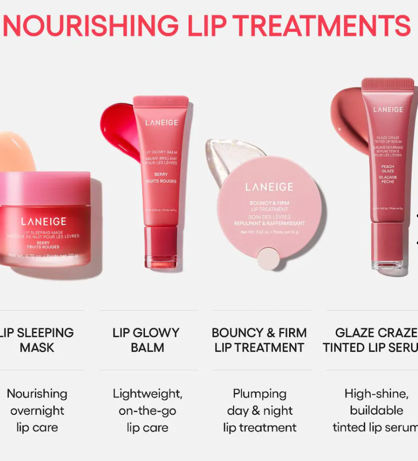 LANEIGE Glaze Craze Tinted Polypeptide Lip Serum