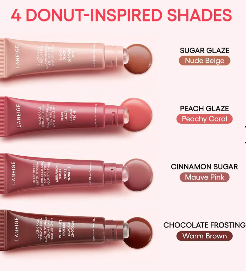 LANEIGE Glaze Craze Tinted Polypeptide Lip Serum