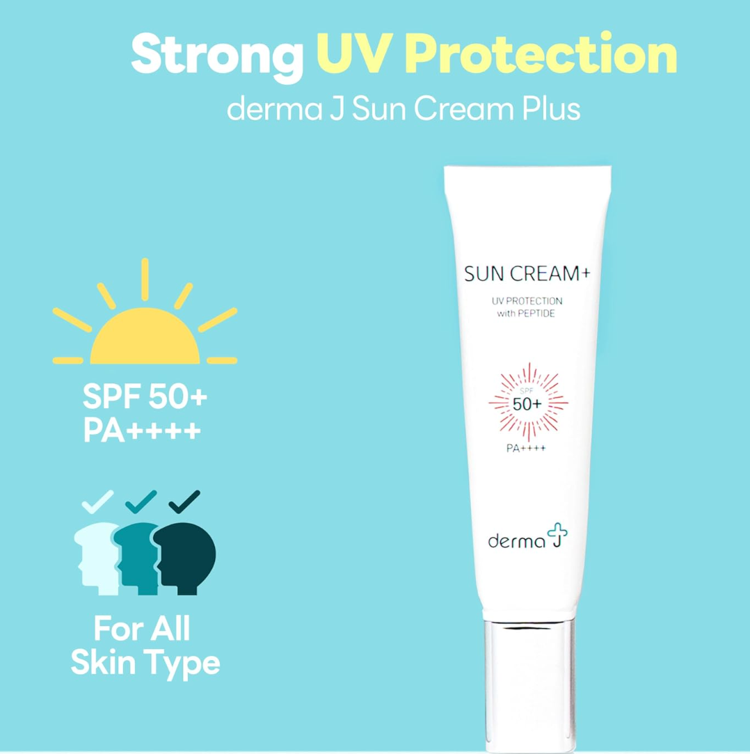 Derma J Peptide sunscreen with SPF 50+