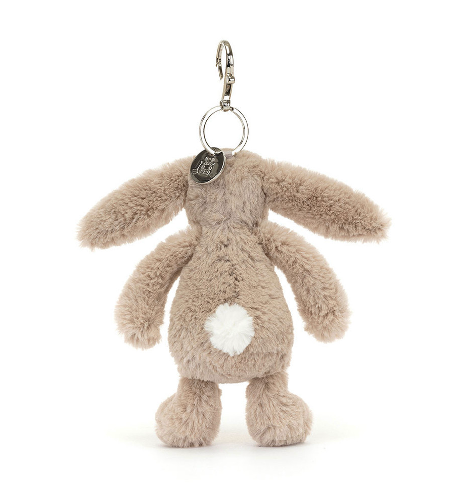 Bashful Beige Bunny Bag Charm