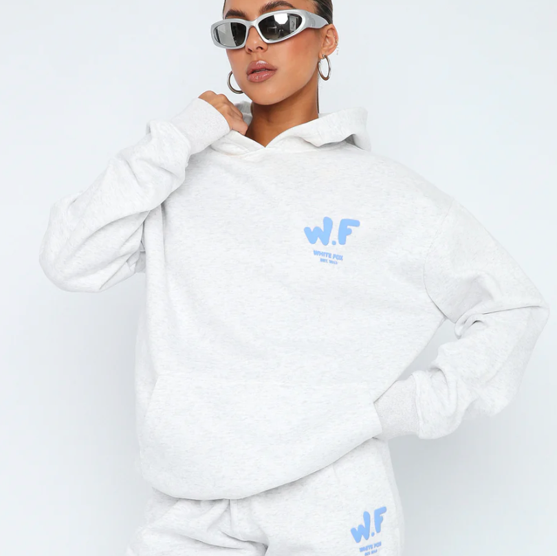 The New Standard Oversized Hoodie Grey Marle