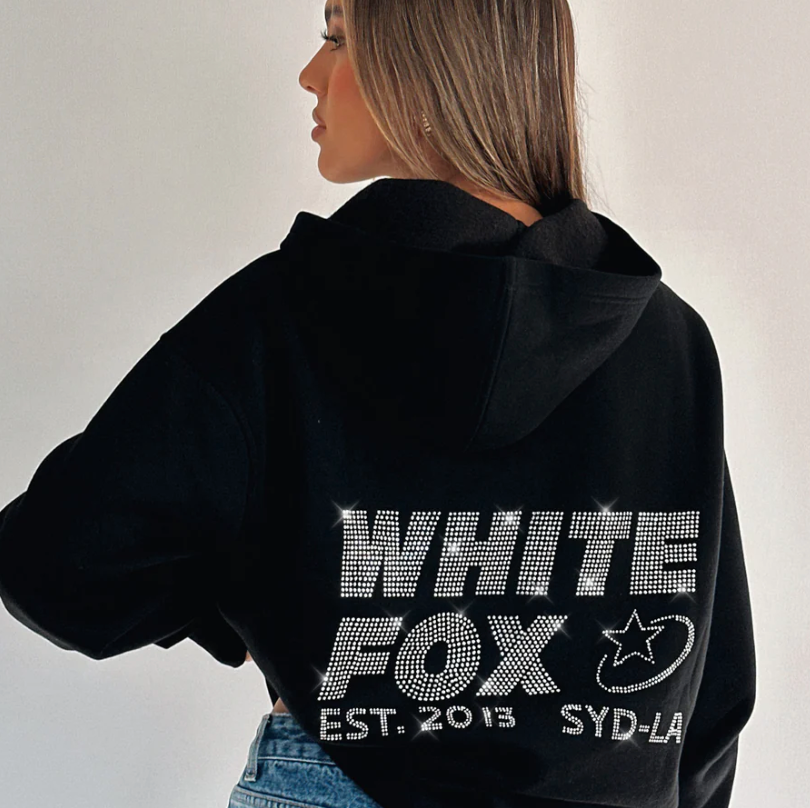Always Shining Oversized Hoodie Black