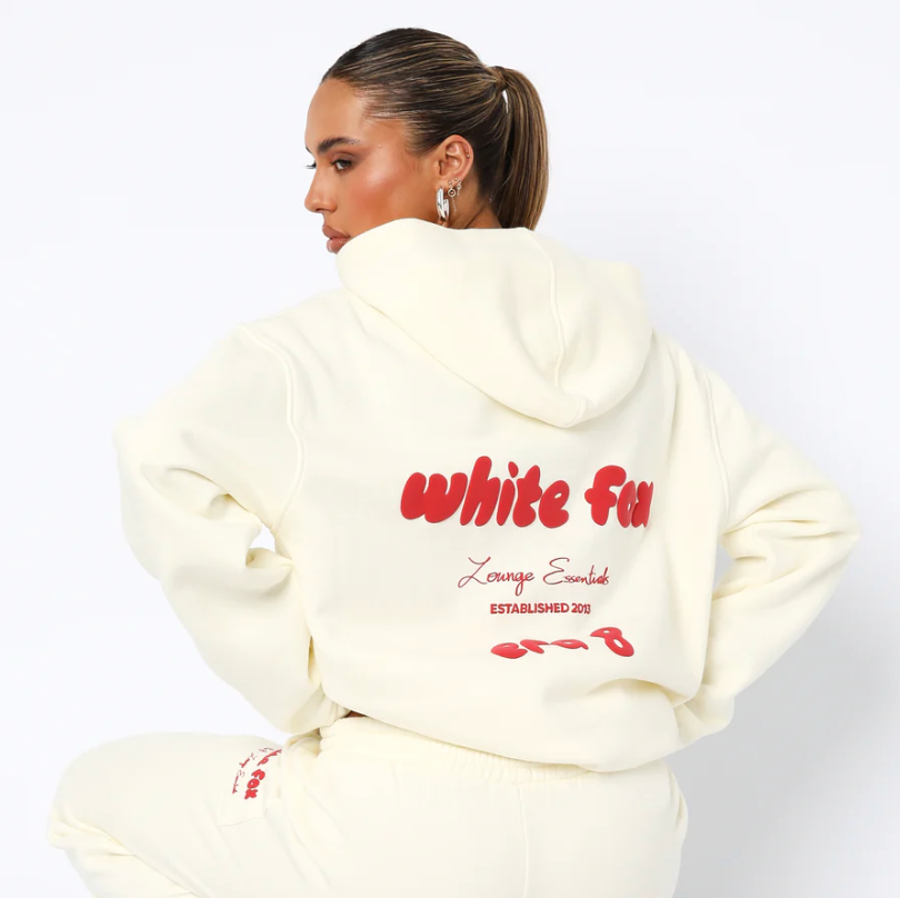 Era 8 Oversized Hoodie Cherry Cream