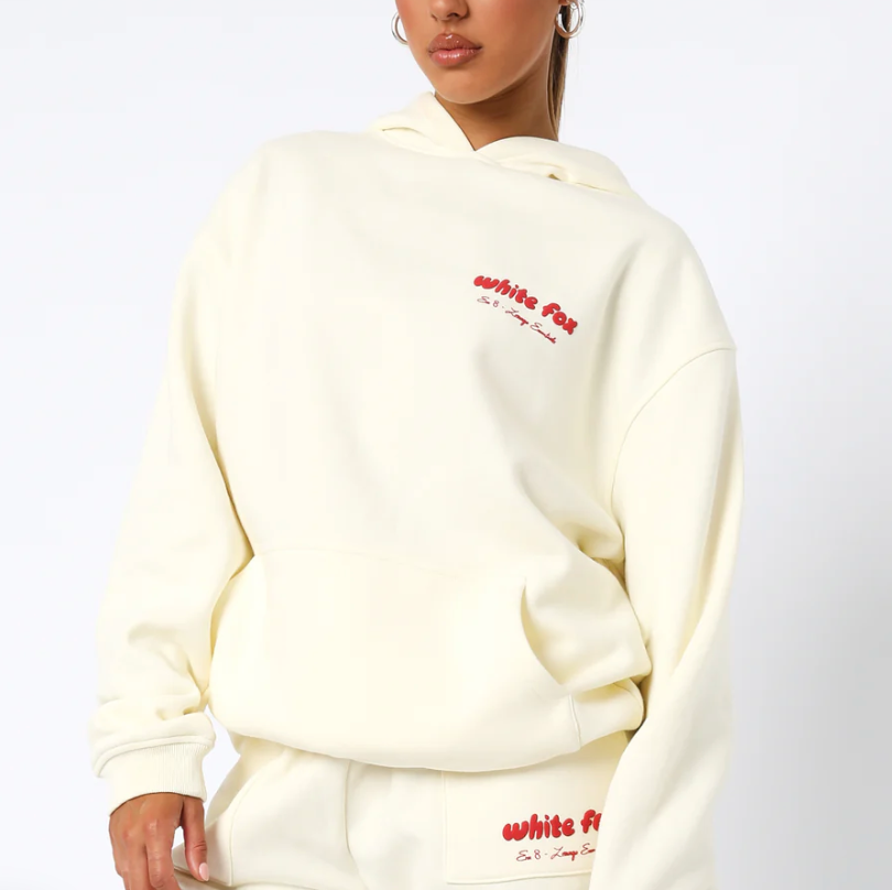 Era 8 Oversized Hoodie Cherry Cream